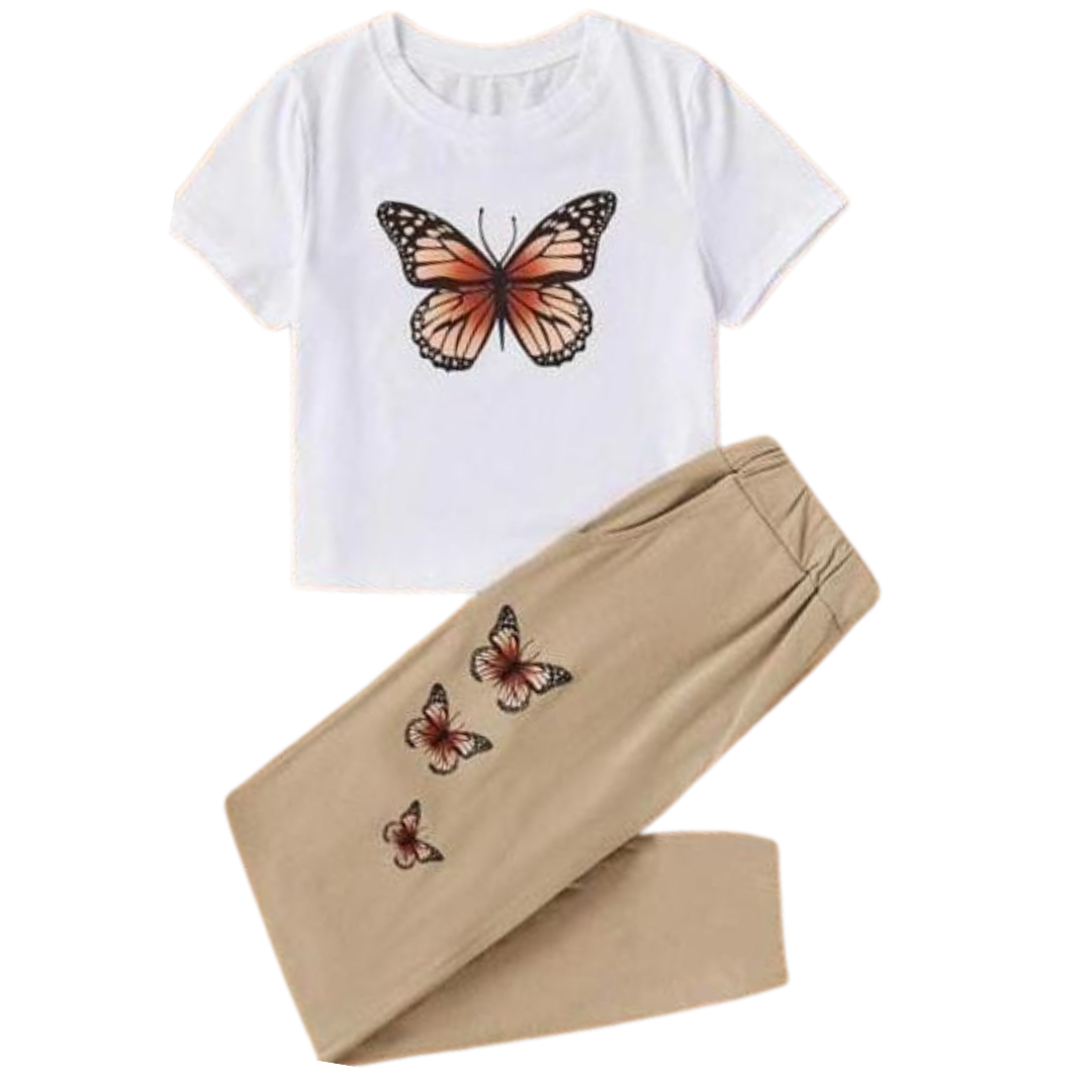 BUTTERFLY TROUSER SET