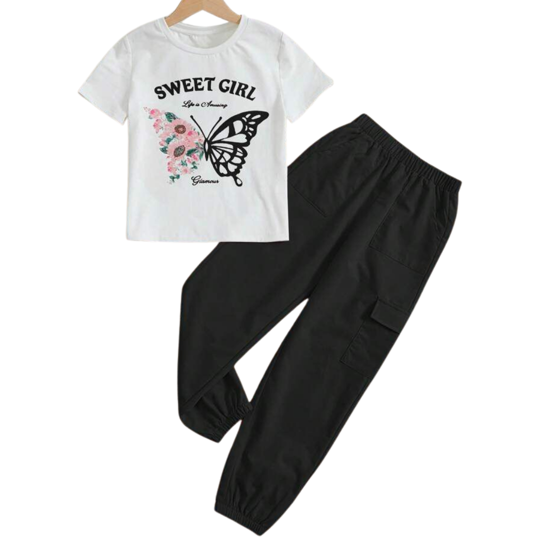 SWEET GIRL TROUSER SET