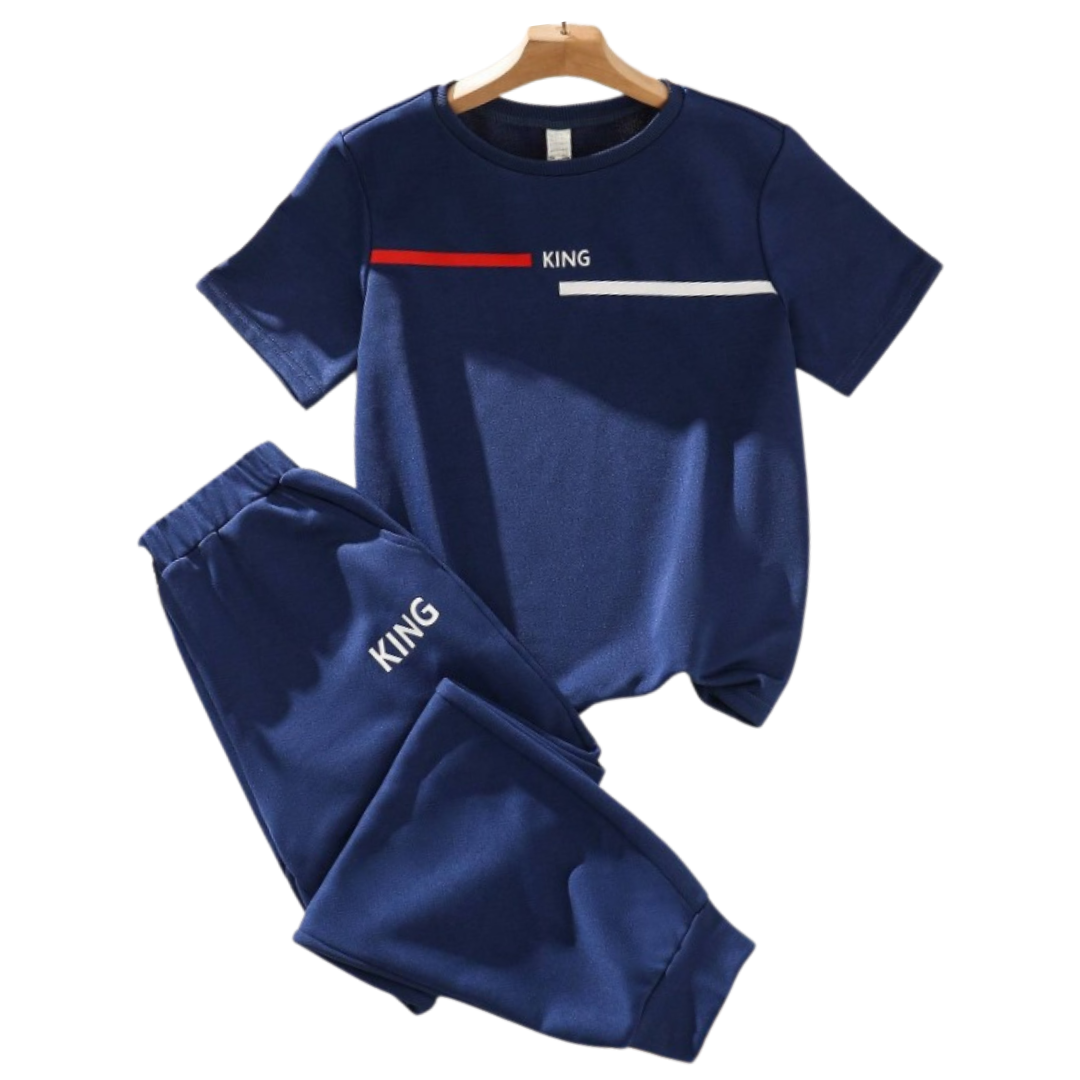 ROYAL BLUE TROUSER SET